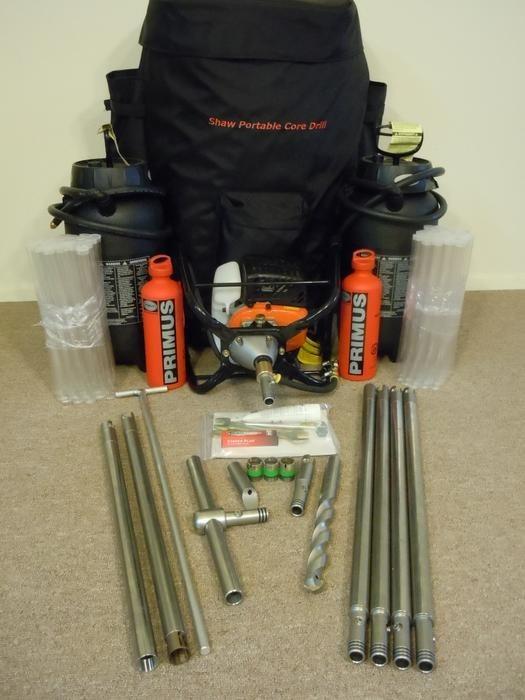 單人背包式淺層取樣鉆機